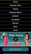How richapanday.com looks like on a mobile device such as an iPhone.