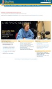 How ricksteves.com looks like on a mobile device such as an iPhone.