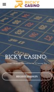 How ricky-casino-australia.mystrikingly.com looks like on a mobile device such as an iPhone.