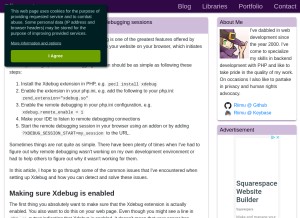 How riimu.net looks like on a tablet such as an iPad.