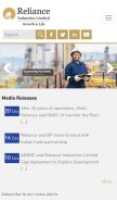 How ril.com looks like on a mobile device such as an iPhone.