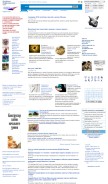 How rin.ru looks like on a mobile device such as an iPhone.