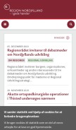 How rn.dk looks like on a mobile device such as an iPhone.