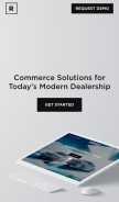 How roadster.com looks like on a mobile device such as an iPhone.