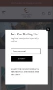 How roasterycoffee.co.in looks like on a mobile device such as an iPhone.