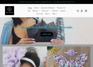 How roctrendz.com looks like on a tablet such as an iPad.
