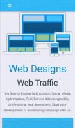 How rodee.ca looks like on a mobile device such as an iPhone.