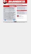 How rojadirecta.es looks like on a mobile device such as an iPhone.