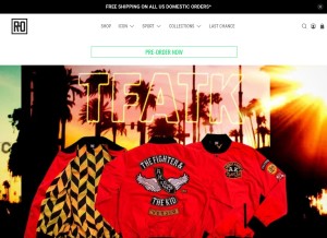 How rootsoffight.com looks like on a tablet such as an iPad.