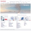 How rosenberger.com looks like on a mobile device such as an iPhone.