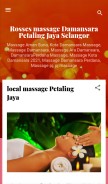 How rossesmassagepj.blogspot.com looks like on a mobile device such as an iPhone.
