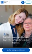 How roswellpark.org looks like on a mobile device such as an iPhone.