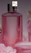 How rosyperfumes.com looks like on a mobile device such as an iPhone.