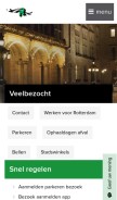 How rotterdam.nl looks like on a mobile device such as an iPhone.