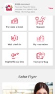 How royalairmaroc.com looks like on a mobile device such as an iPhone.