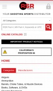 How rsrgroup.com looks like on a mobile device such as an iPhone.
