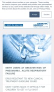 How rtmagazine.com looks like on a mobile device such as an iPhone.
