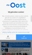 How rtvoost.nl looks like on a mobile device such as an iPhone.