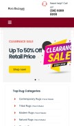 How rugbazaar.com.au looks like on a mobile device such as an iPhone.