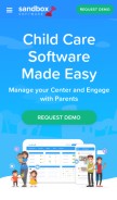 How runsandbox.com looks like on a mobile device such as an iPhone.