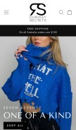 How runwaysecrets.com.au looks like on a mobile device such as an iPhone.