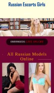 How russian-call-girls.com looks like on a mobile device such as an iPhone.
