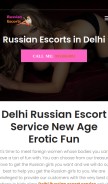 How russianbeauty.net looks like on a mobile device such as an iPhone.