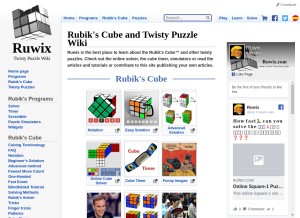 How ruwix.com looks like on a tablet such as an iPad.
