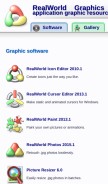 How rw-designer.com looks like on a mobile device such as an iPhone.