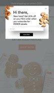 How rxbar.com looks like on a mobile device such as an iPhone.