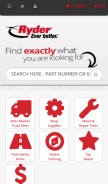 How ryderfleetproducts.com looks like on a mobile device such as an iPhone.