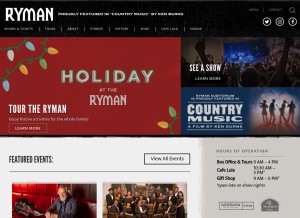 How ryman.com looks like on a tablet such as an iPad.