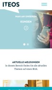 How rz-kiru.de looks like on a mobile device such as an iPhone.