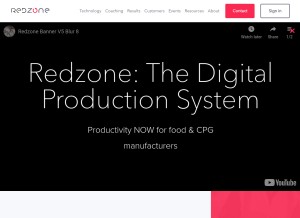 How rz-ops.com looks like on a tablet such as an iPad.