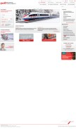 How rzd.ru looks like on a mobile device such as an iPhone.