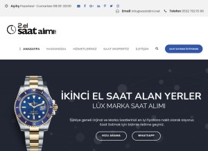 How saatalimi.net looks like on a tablet such as an iPad.