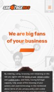 How sabotageads.com looks like on a mobile device such as an iPhone.