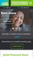 How sacu.com looks like on a mobile device such as an iPhone.