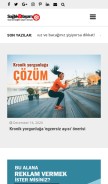 How saglikveyasamsitesi.com looks like on a mobile device such as an iPhone.