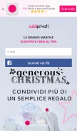 How saldiprivati.com looks like on a mobile device such as an iPhone.