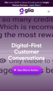 How salemove.com looks like on a mobile device such as an iPhone.