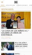 How saltillo360.com looks like on a mobile device such as an iPhone.