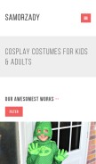 How samorzady.org looks like on a mobile device such as an iPhone.