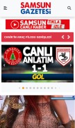 How samsungazetesi.com looks like on a mobile device such as an iPhone.