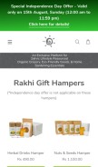How satopradhan.com looks like on a mobile device such as an iPhone.