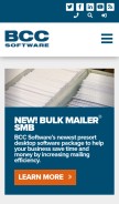 How satorisoftware.com looks like on a mobile device such as an iPhone.