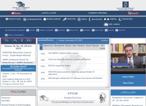 How satp.org looks like on a tablet such as an iPad.