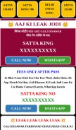 How sattakingno.in looks like on a mobile device such as an iPhone.