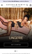 How savagex.com looks like on a mobile device such as an iPhone.