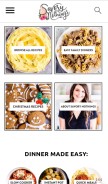 How savorynothings.com looks like on a mobile device such as an iPhone.
